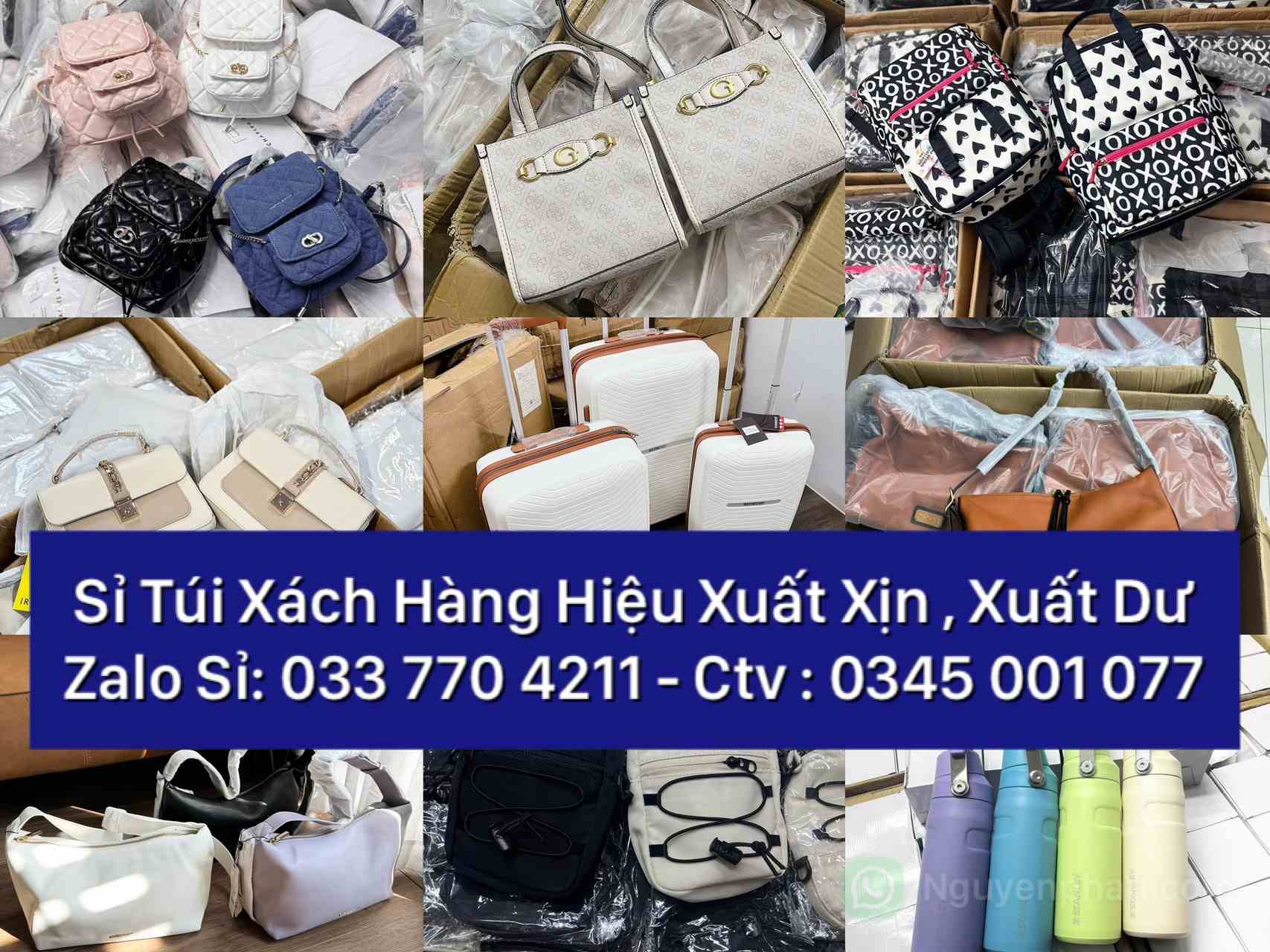 Sỉ Túi Xách Hàng Hiệu Xuất Xịn , Xuất Dư